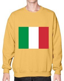 Italy 970# - world flags- Sweatshirt - Crew