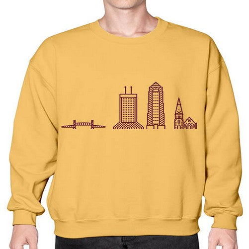 JacksonvilleFL 976# - cities- Sweatshirt - Crew