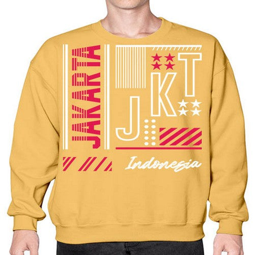 Jakarta 984# - cities- Sweatshirt - Crew