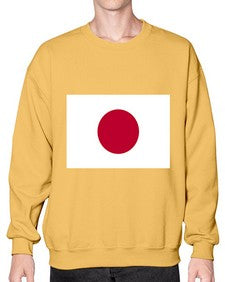 Japan 988# - world flags- Sweatshirt - Crew