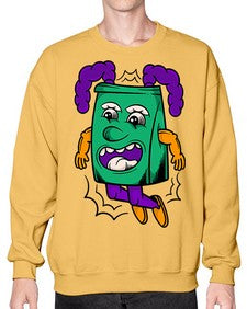 Jumping pouch 146# - cartoon general- Sweatshirt - Crew
