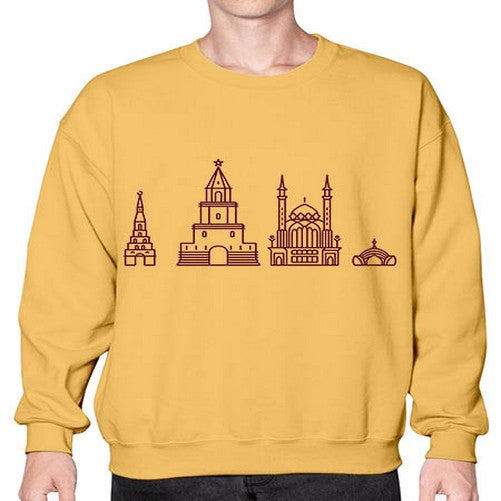 Kazan 1034# - cities- Sweatshirt - Crew