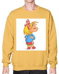 Kid 152# - cartoon general- Sweatshirt - Crew