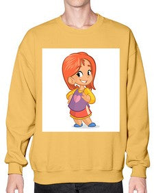 Kid 153# - cartoon general- Sweatshirt - Crew