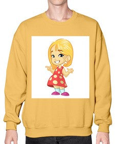 Kid 154# - cartoon general- Sweatshirt - Crew