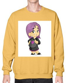 Kid 156# - cartoon general- Sweatshirt - Crew