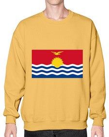 Kiribati 1065# - world flags- Sweatshirt - Crew