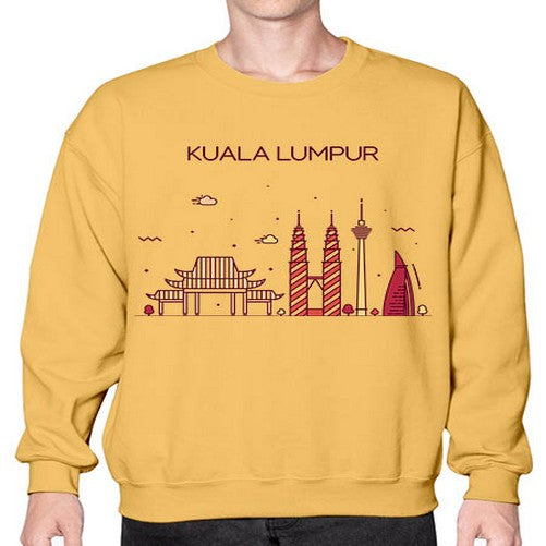 KualaLumpur 1092# - cities- Sweatshirt - Crew
