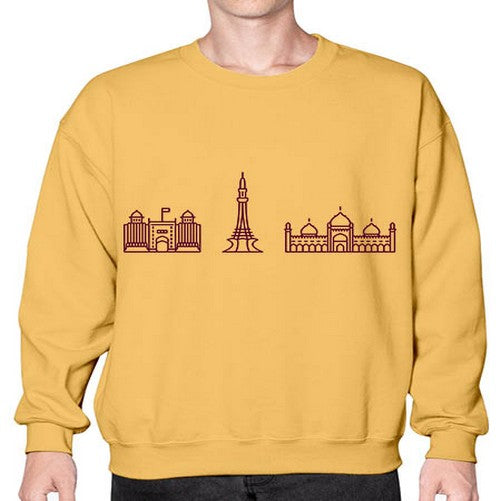 Lahore 1109# - cities- Sweatshirt - Crew
