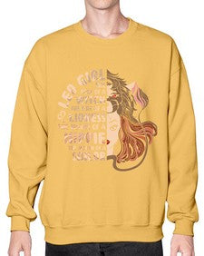 Leo girl 289# - leo- Sweatshirt - Crew