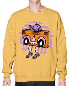 Low beat low life 161# - cartoon general- Sweatshirt - Crew