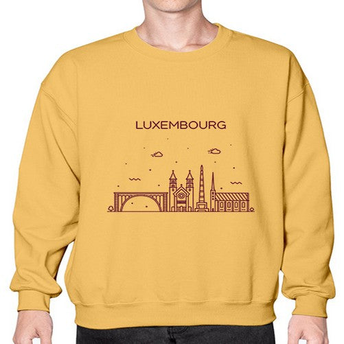 Luxembourg 1189# - cities- Sweatshirt - Crew