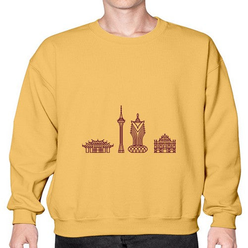 Macau 1197# - cities- Sweatshirt - Crew
