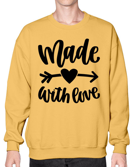 Made With Love Style 391# - baby- Sweatshirt - Crew