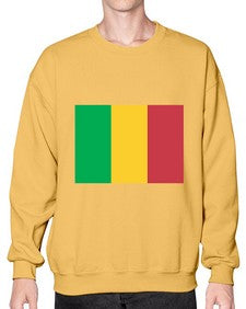 Mali 1220# - world flags- Sweatshirt - Crew