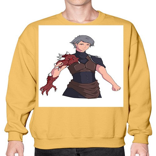 Man has parasite on hand 14# - anime- Sweatshirt - Crew