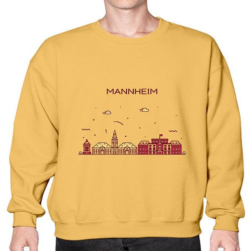 Mannheim 1237# - cities- Sweatshirt - Crew