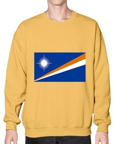 Marshall Islands 1242# - world flags- Sweatshirt - Crew