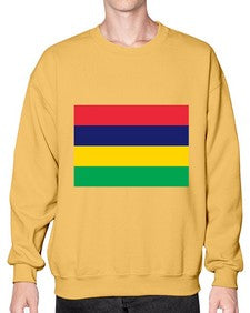 Mauritius 1261# - world flags- Sweatshirt - Crew