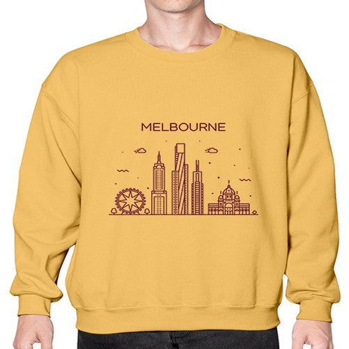 Melbourne 1269# - cities- Sweatshirt - Crew