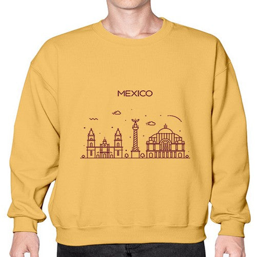 MexicoCity 1279# - cities- Sweatshirt - Crew