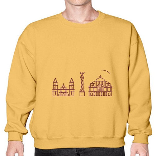 MexicoCity 1280# - cities- Sweatshirt - Crew