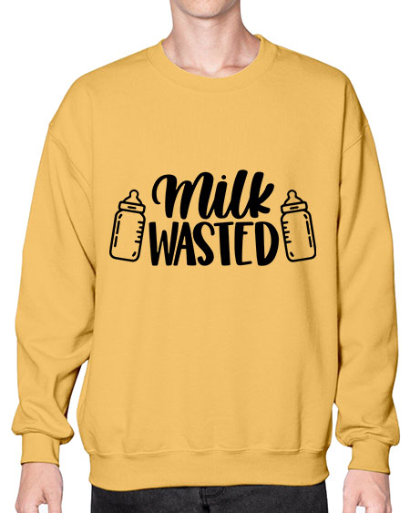 Milk Wasted Style 400# - baby- Sweatshirt - Crew