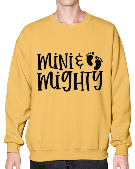 Mini and Mighty Style 402# - baby- Sweatshirt - Crew