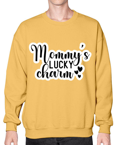 Mommy s Lucky Charm 407# - baby- Sweatshirt - Crew