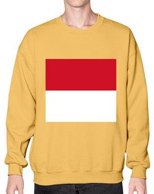Monaco 1333# - world flags- Sweatshirt - Crew