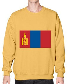 Mongolia 1336# - world flags- Sweatshirt - Crew