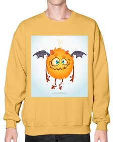 Monster 177# - cartoon general- Sweatshirt - Crew