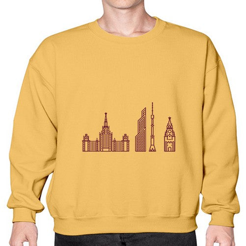 Moscow 1355# - cities- Sweatshirt - Crew