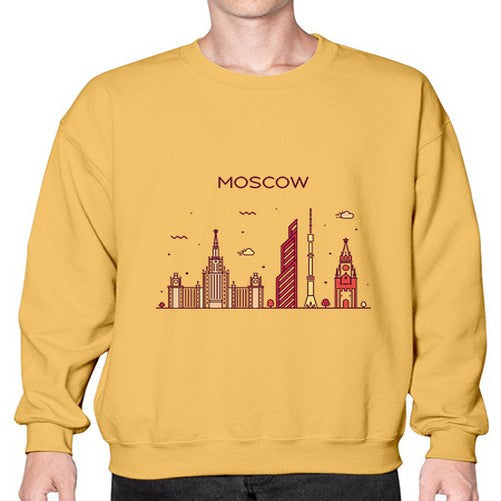 Moscow 1357# - cities- Sweatshirt - Crew