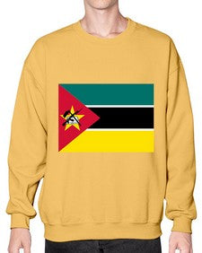 Mozambique 1379# - world flags- Sweatshirt - Crew