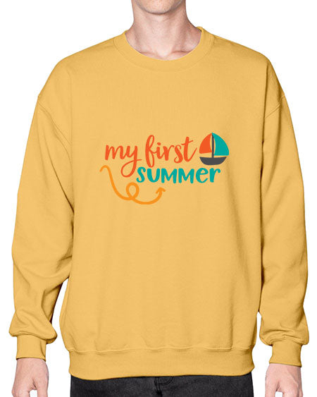 My first summer 89# - summer- Sweatshirt - Crew