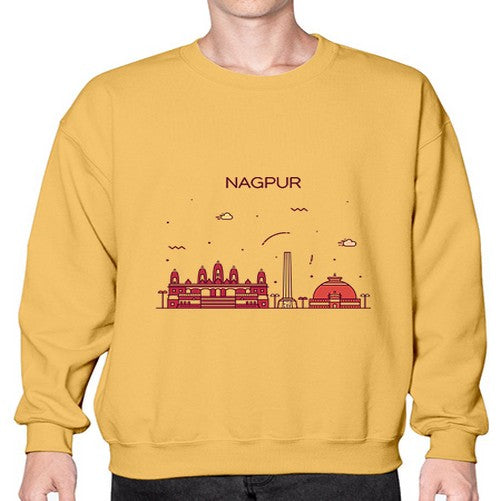 Nagpur 1401# - cities- Sweatshirt - Crew