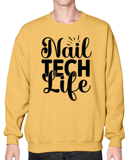 Nail Tech Life 1126# - nail tech- Sweatshirt - Crew