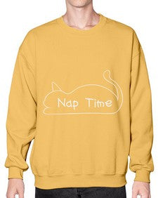 Nap Time - cats- Sweatshirt - Crew