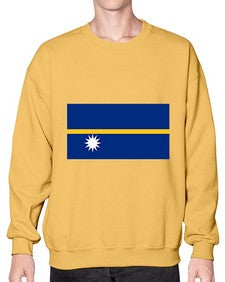 Nauru 1419# - world flags- Sweatshirt - Crew