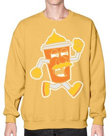 Never too old 197# - cartoon food- Sweatshirt - Crew