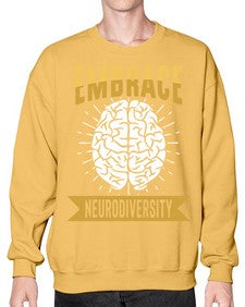 NewEmbraceNeurodiversity 199# - alzheimers- Sweatshirt - Crew