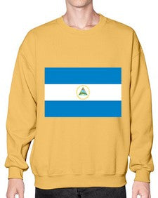 Nicaragua 1487# - world flags- Sweatshirt - Crew