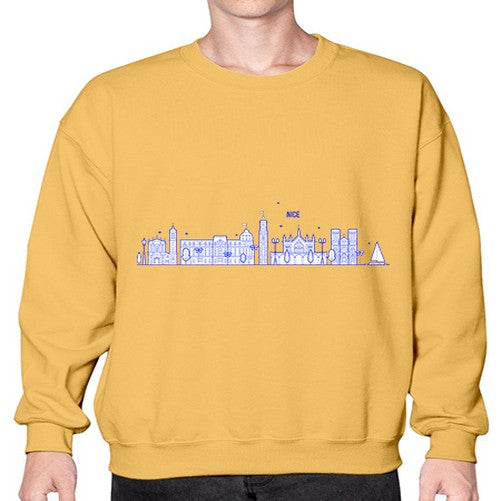 Nice 1488# - cities- Sweatshirt - Crew