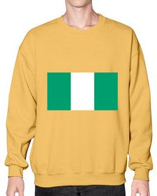 Nigeria 1493# - world flags- Sweatshirt - Crew