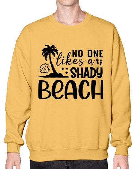 No one likes a shady beach 01# - summer- Sweatshirt - Crew