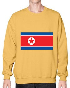North Korea 1511# - world flags- Sweatshirt - Crew