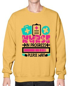Nurse In Progress Please Wait Style Style 1160# - nurse- Sweatshirt - Crew