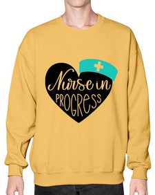 Nurse In Progress Style Style 1162# - nurse- Sweatshirt - Crew