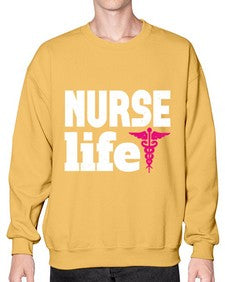 Nurse life Style 1172# - nurse- Sweatshirt - Crew